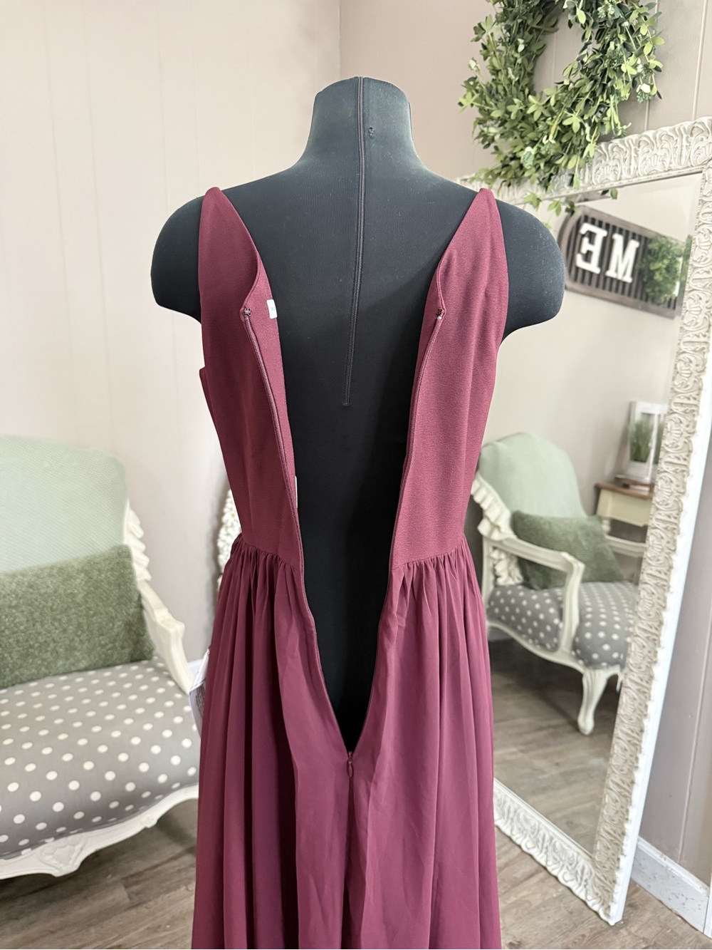 Dress The Population • Alicia Chiffon Fit & Flare Dress - Picture 10 of 16